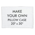Custom Personalised Pillow Case 20" x 30"