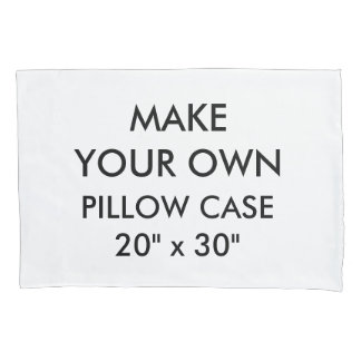 Custom Personalised Pillow Case 20" x 30"