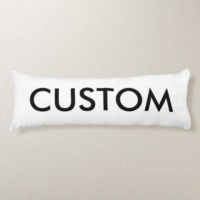 Custom Personalised POLYESTER Body Pillow Blank (Front)
