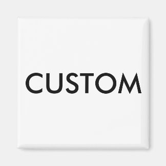 Custom Personalised Refrigerator Magnet Blank