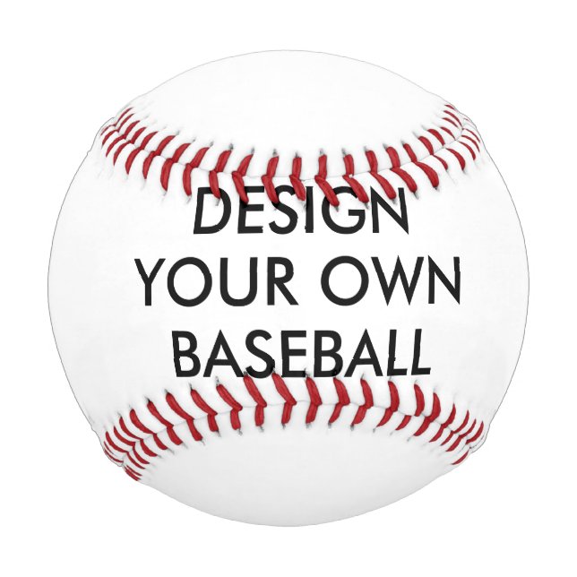 Custom Personalised Regulation Size Baseball (Front)