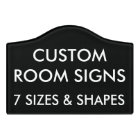 Custom Personalised Room Sign Blank Template