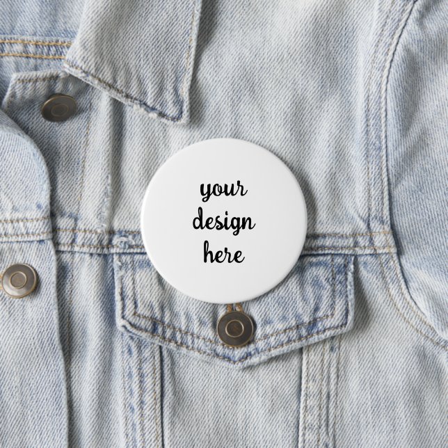 Custom Personalised Round 7.5 Cm Round Badge (In Situ)