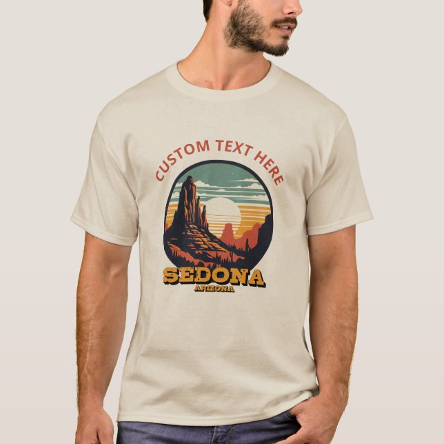 Custom Personalised Sedona Arizona  T-Shirt (Front)
