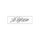 Custom Personalised Self Inking Signature Stamp