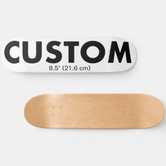 Custom Personalised Skateboard Deck 8.5" (21.6cm)