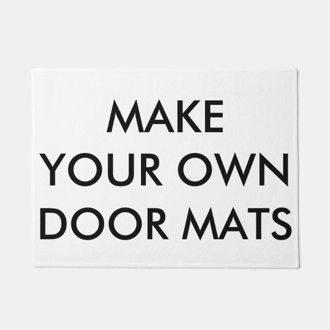 Custom Personalised Small Door Mat Blank Template (Front)
