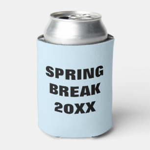 Custom Personalised Spring Break [Year]  Can Cooler