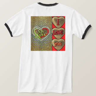 Custom Personalised T-Shirt Made with Love T-Shirt