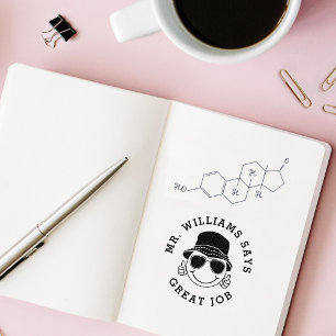 Custom Personalised Teacher Gift Self-inking Stamp