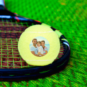 Custom Personalised Tennis Player Photo Balls