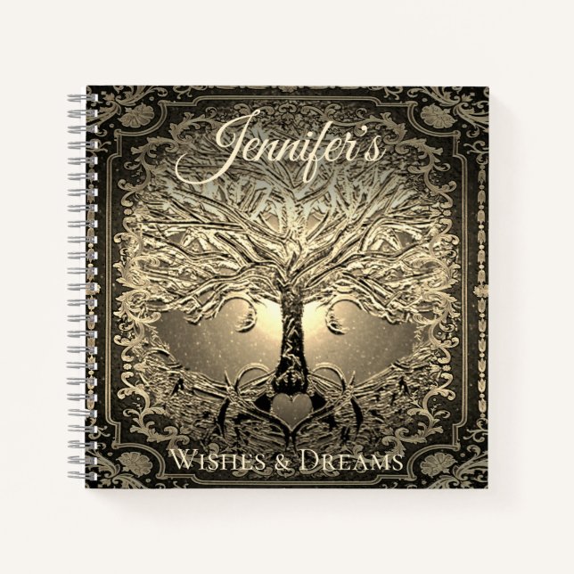 Custom Personalised Tree of Life Journal (Front)