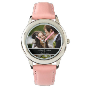 Custom Personalised Wedding Photo Keepsake Watch