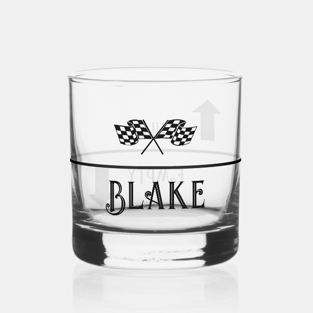 Custom Personalised Whisky Glass (Front)