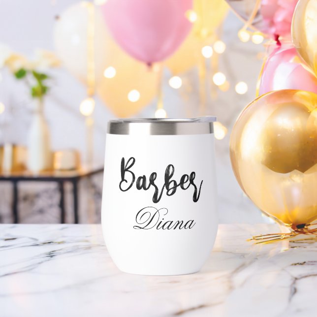 Custom Personalised Your Name Barber (Bachelor Party)