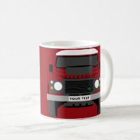 Custom Personalize Classic Land Rover mug
