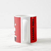 CUSTOM PERSONALIZE CLASSIC ORIGINAL MINI CAR COFFE