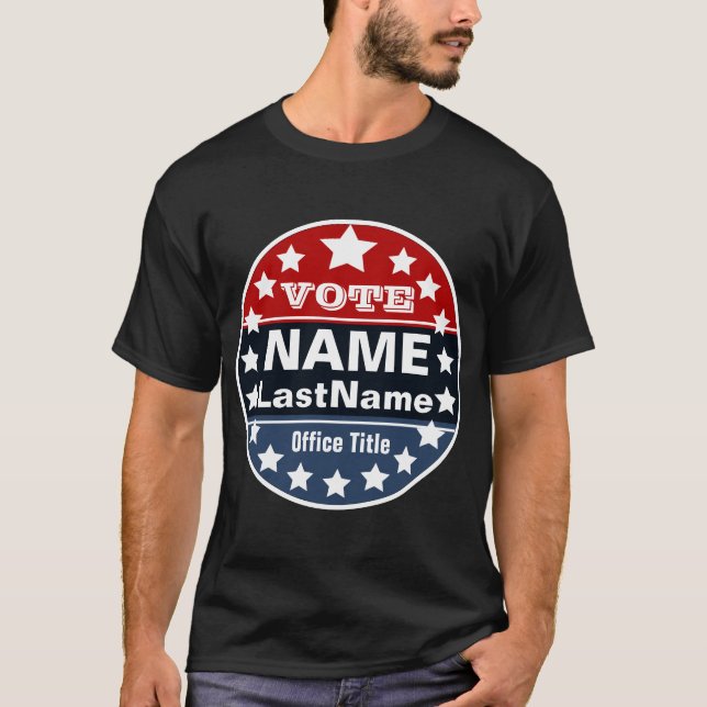 Custom Personalized Campaign T-Shirt (Front)