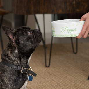 Custom Personalized Dog Cat Pet Bowl Dish Gift