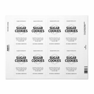 Custom Personalized Homemade label HM001_02sqv1