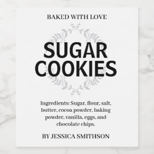 Custom Personalized Homemade label HM001_02sqv1