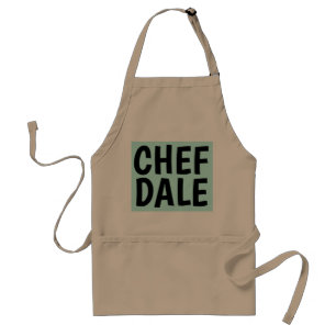 CUSTOM PERSONALIZED Men's Kitchen Aprons