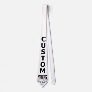 Custom personalized NECK TIE