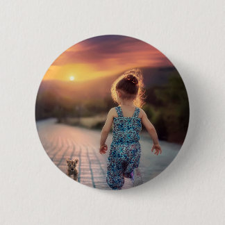 Custom Personalized Photo  6 Cm Round Badge