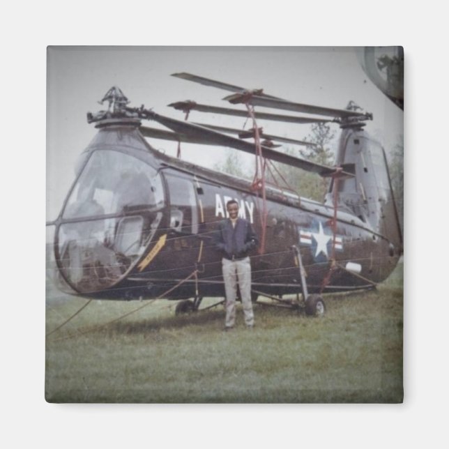 Custom Personalized Photo Magnet (Front)