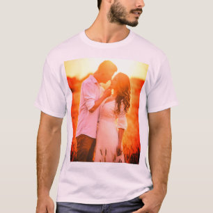 Custom personalized photo print T-Shirt