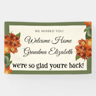 Custom Personalized Welcome Home Sign