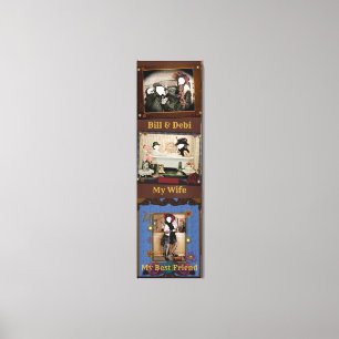 Custom Personalized Western Photo Canvas Art