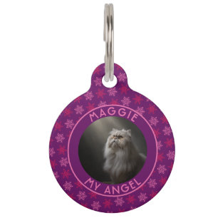 Custom Pet Appreciation Gift Christmas Pattern Tag