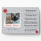 Custom Pet Cat Photo and Poem Memorial