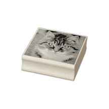 Custom Pet Cat Photo Rubber Personalized Stamp