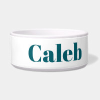 Custom Pet Dog Name Bold Modern Personalised