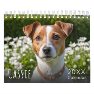 Custom Pet Dog Photo Calendar