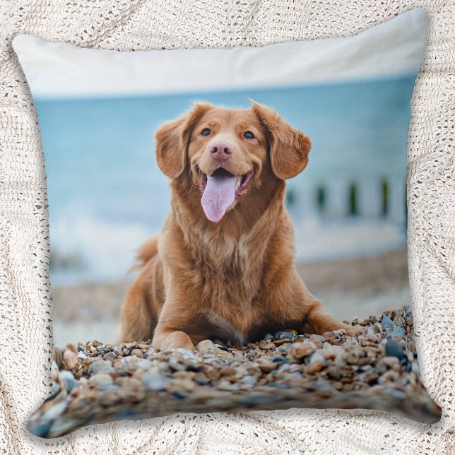Custom Pet Dog Photo Cushion (Creator Uploaded)