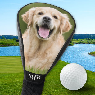 Custom Pet Dog Photo Golden Retriever Personalised Golf Head Cover
