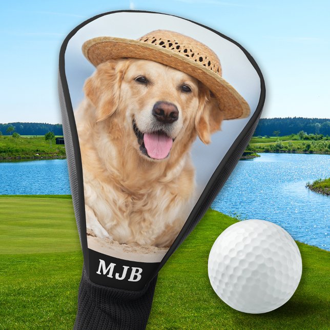 Custom Pet Dog Photo Modern Personalised Golf Head Cover (Creator Uploaded)