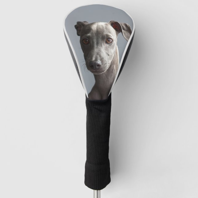 Custom Pet Dog Photo Personalised  Golf Head Cover (Front)