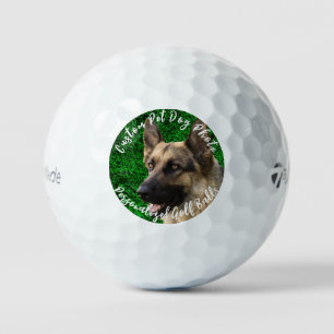 Custom Pet Dog Photo Personalised TaylorMade Golf Balls