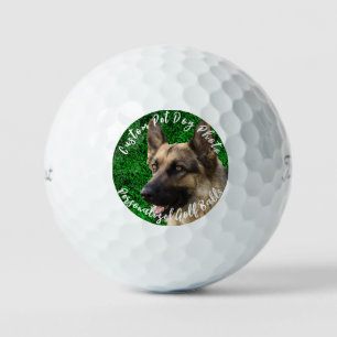 Custom Pet Dog Photo Personalised Titleist  Golf Balls