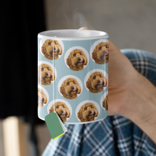 Custom Pet Face Mug Personalised Dog Photo Gift
