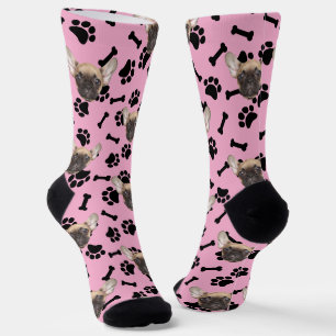Custom Pet Face Socks Personalised Dog Lover Socks