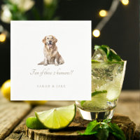 Custom Pet Funny Wedding Napkins