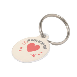 Custom Pet ID Tag – Always By My Side