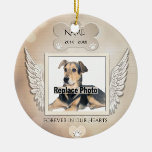Custom Pet Memorial Ceramic Tree Decoration