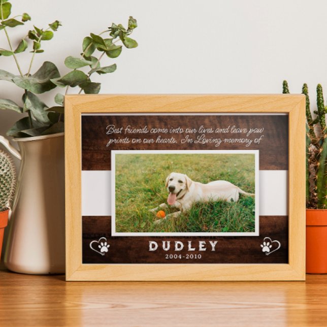 Custom Pet Memorial keepsake Photo Poster (Creator Uploaded)
