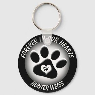 Custom Pet Memorial Key Ring